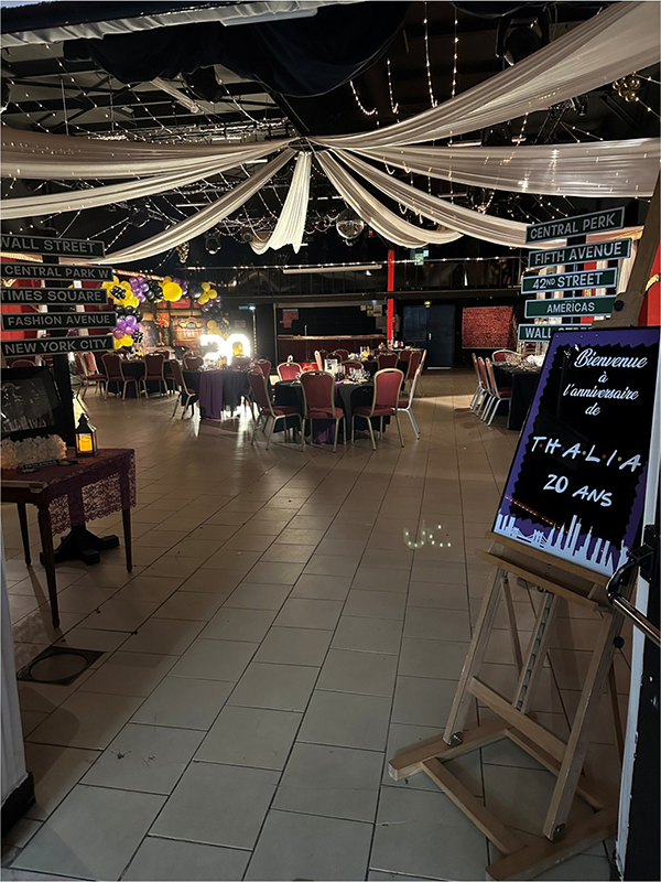Décoration de salle
