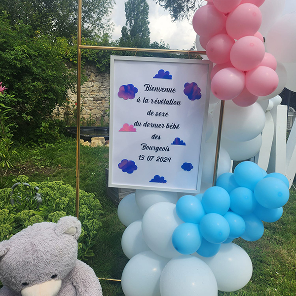 Personnalisation baby shower