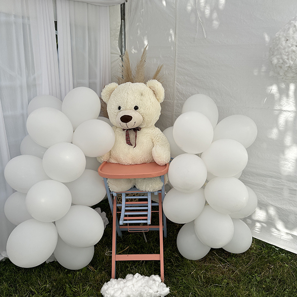 Gender reveal déco