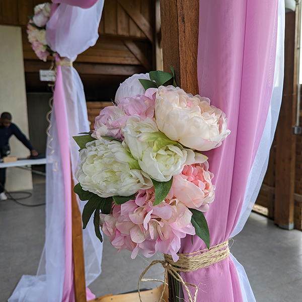 Couronne de fleurs
