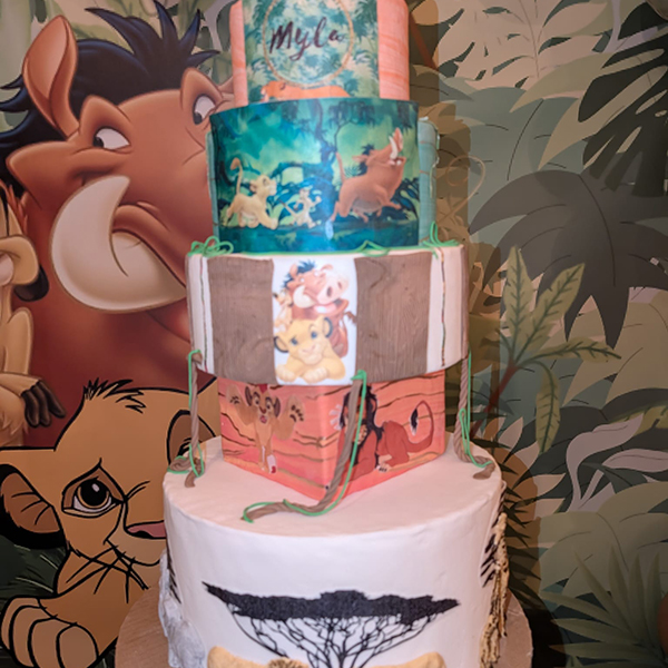 Gâteau anniversaire thématique