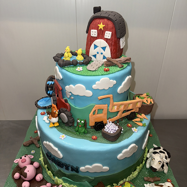 Gâteau entièrement personnalisé