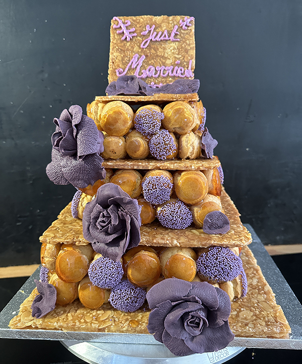 Pièce montée en choux