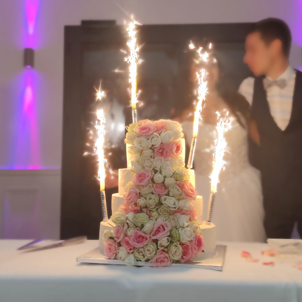 Wedding cake romantique