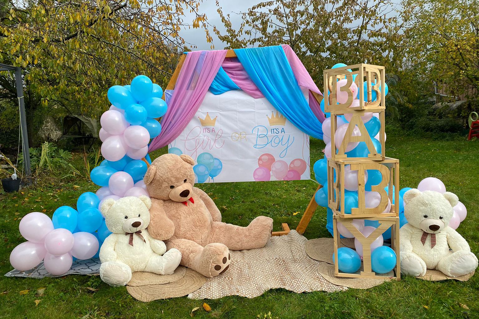 Décoration baby shower