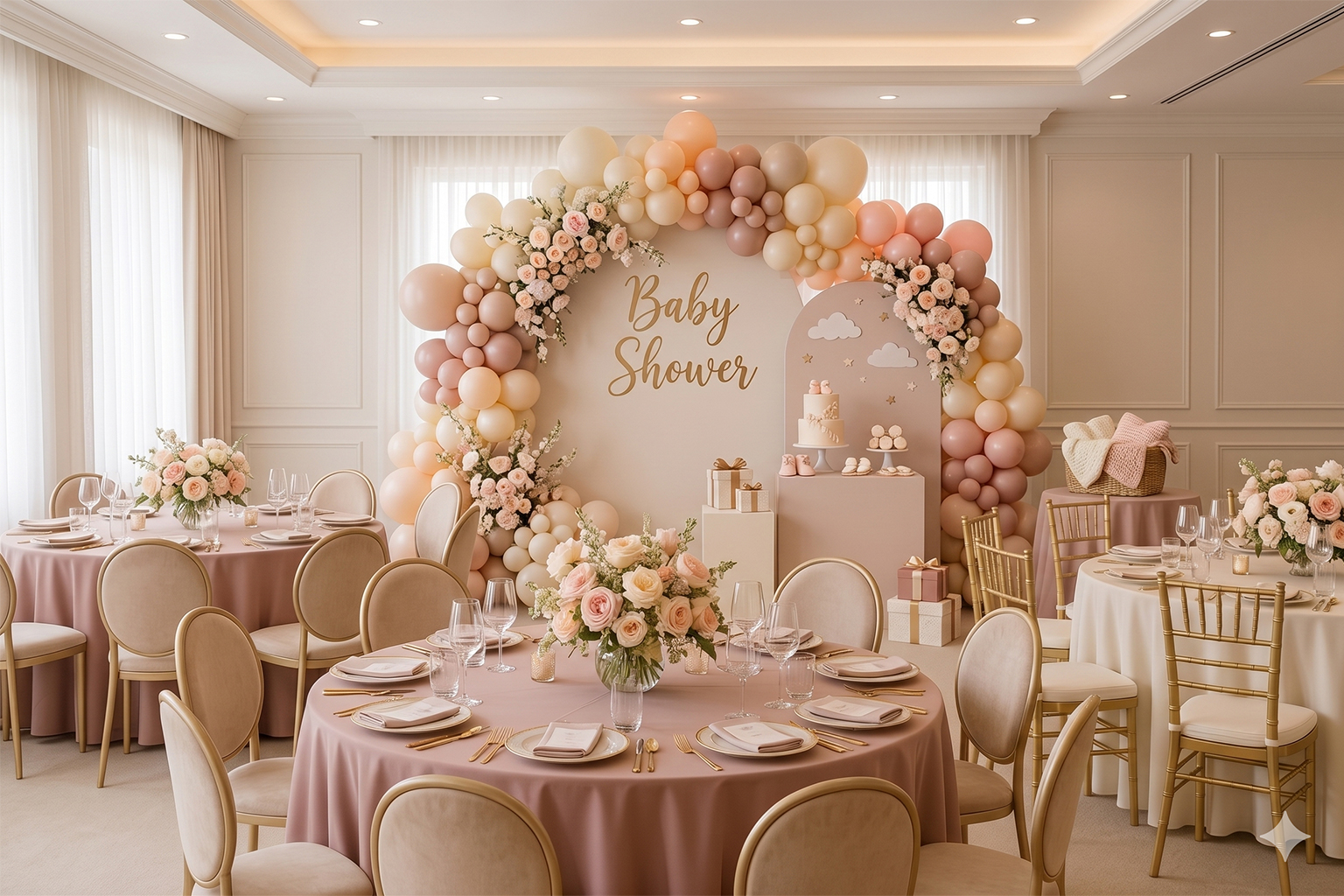 Baby shower décoration