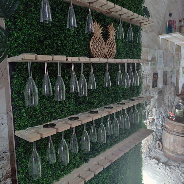 Mur à champagne