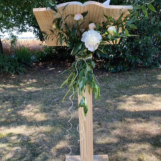 Pupitre en bois