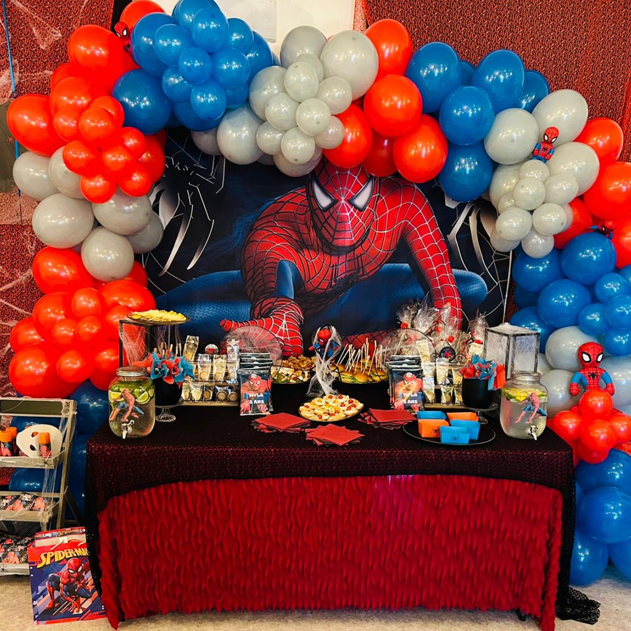 Toile de fond Spider-Man – 150x210 cm