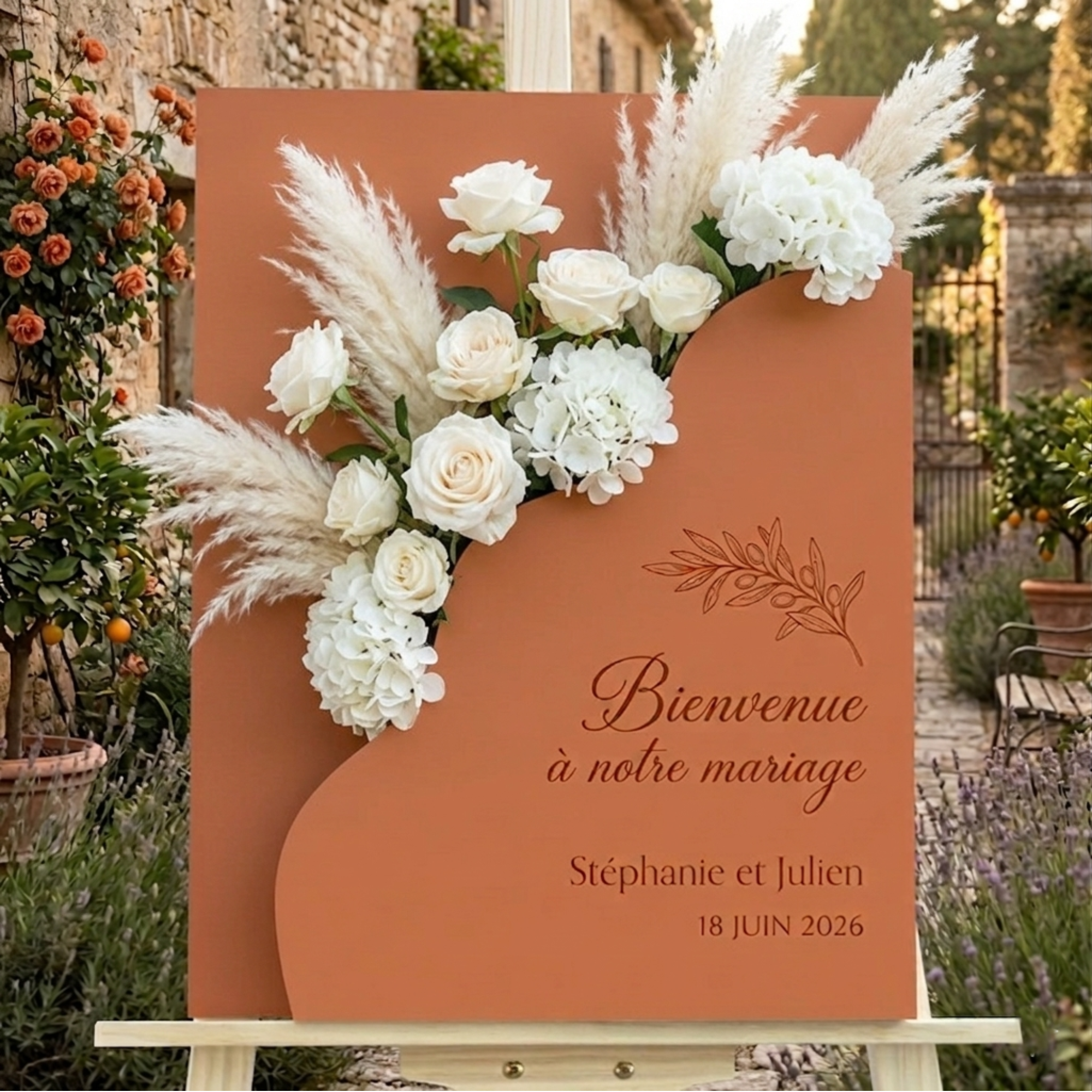 Panneau Bienvenue Design